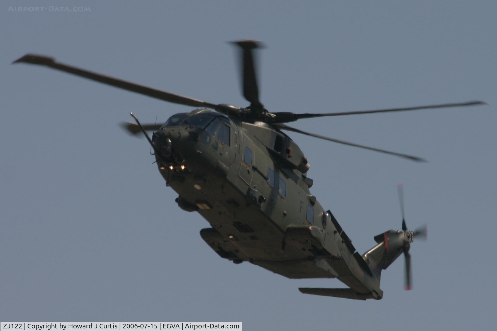ZJ122, EHI EH101-411 Merlin HC3 C/N 50113/RAF06, RIAT 2006.