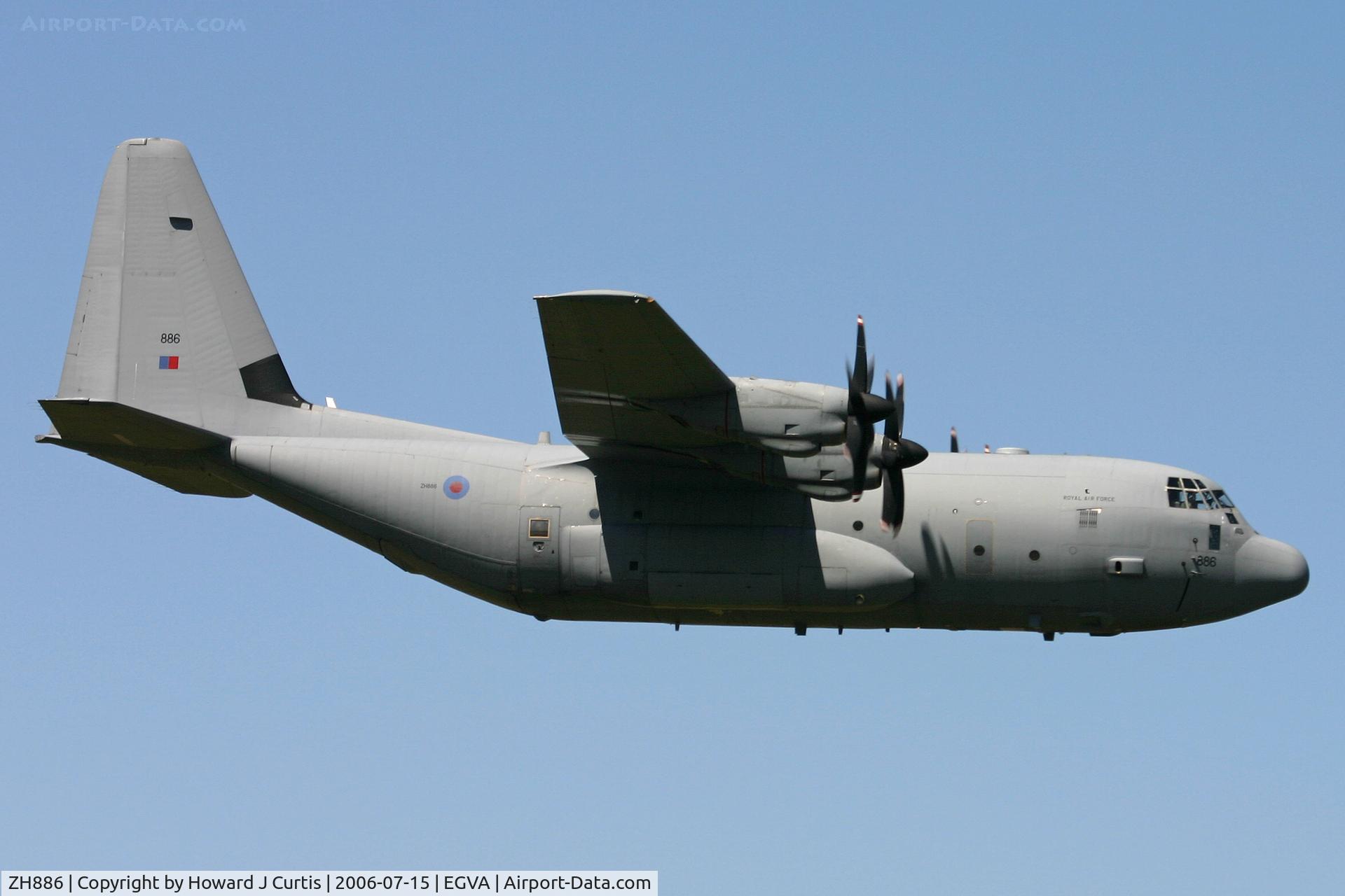 ZH886, 1999 Lockheed Martin C-130J Hercules C.5 C/N 382-5484, RIAT 2006.