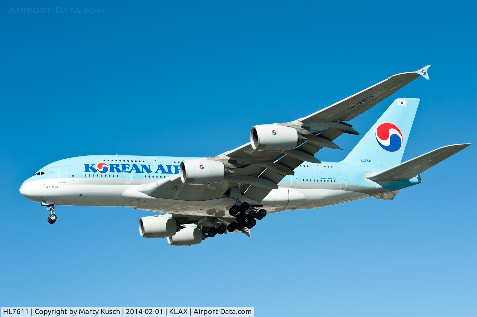 HL7611, 2010 Airbus A380-861 C/N 35, Arrival 24R