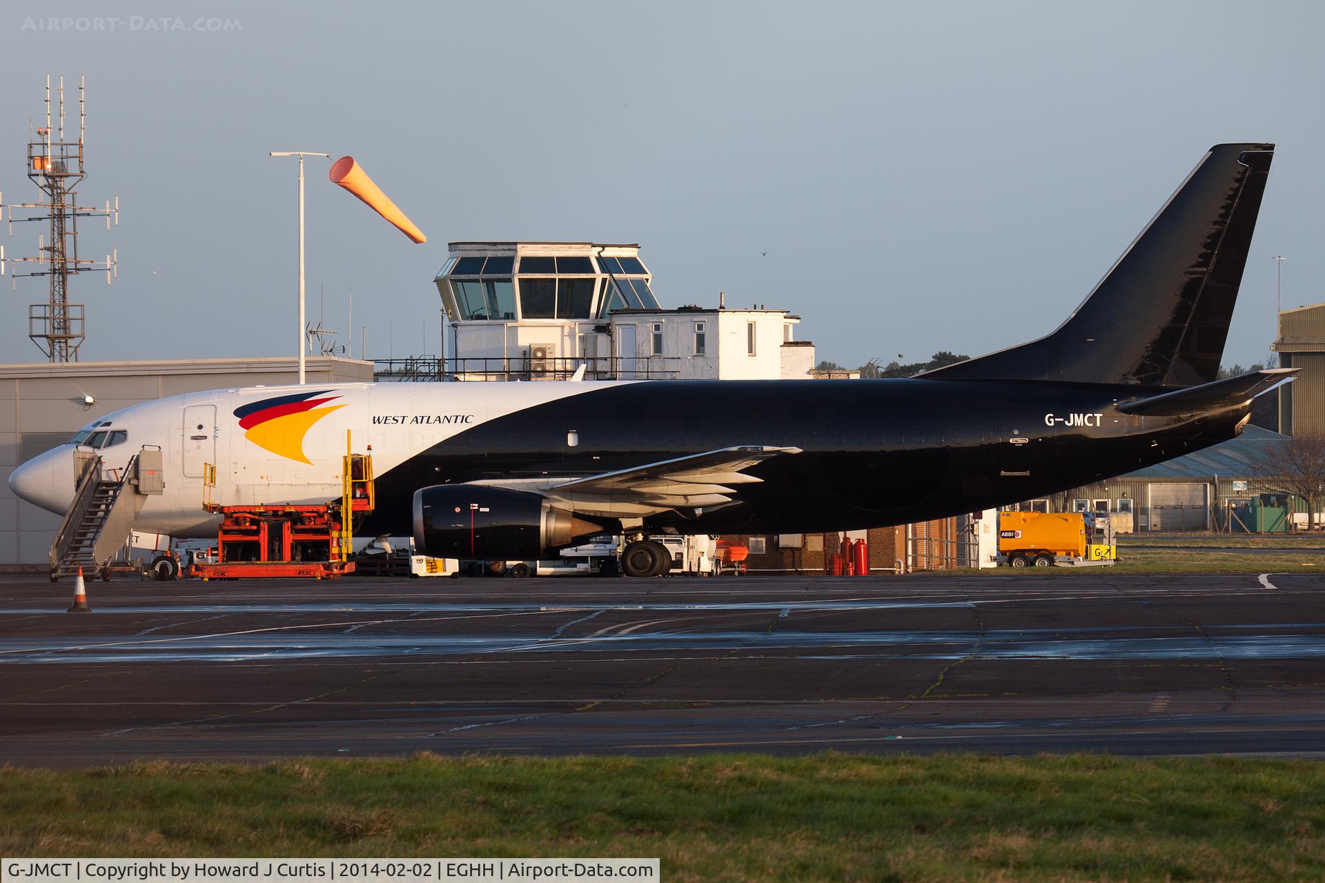 G-JMCT, 1989 Boeing 737-3Y0 C/N 24546, A regular visitor here on night freight flights.