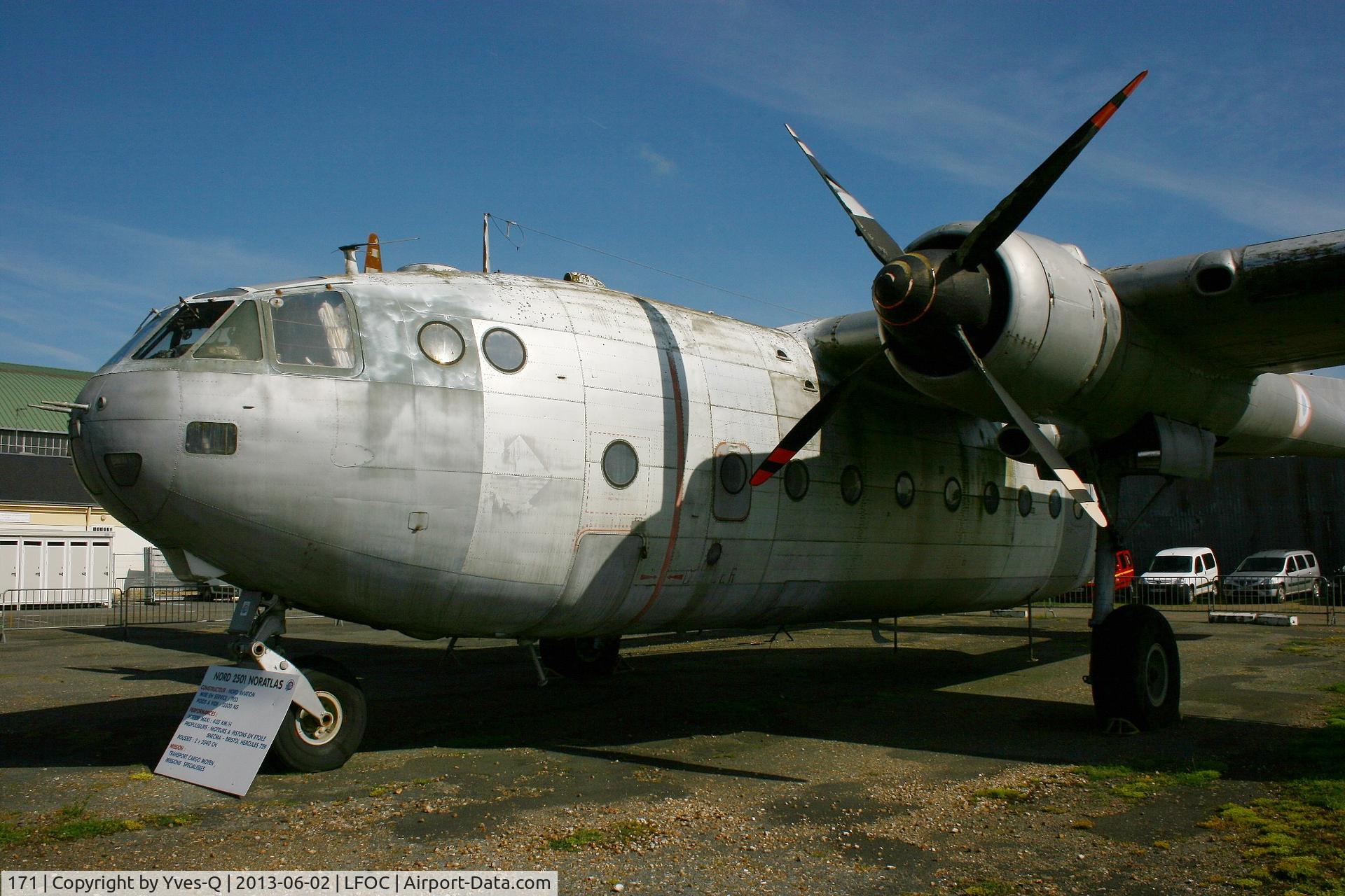 171, Nord N-2501 Noratlas C/N 171, Nord 2501 Noratlas, Canopée Museum Châteaudun Air Base (LFOC) open day 2013