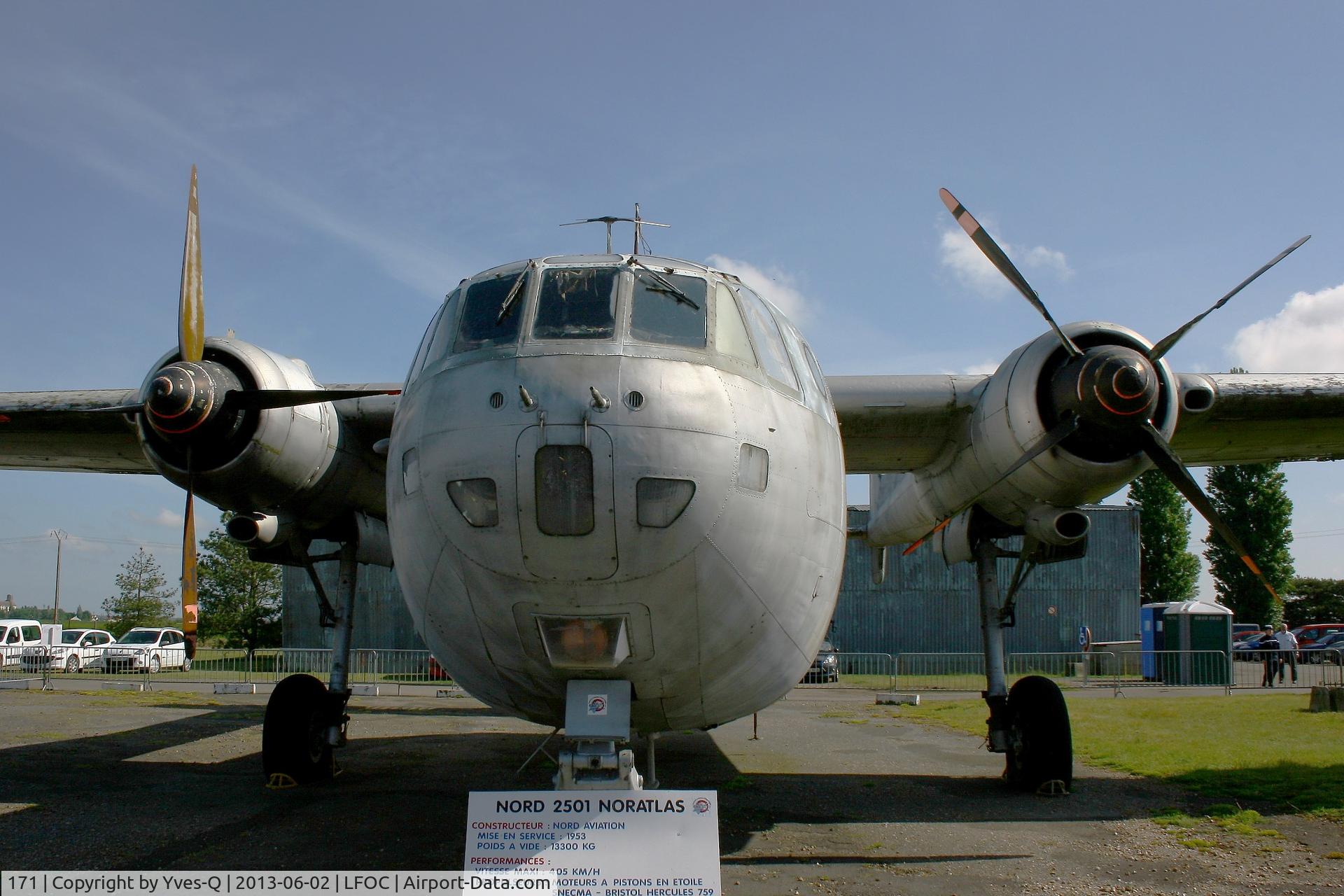 171, Nord N-2501 Noratlas C/N 171, Nord 2501 Noratlas, Canopée Museum Châteaudun Air Base (LFOC) open day 2013