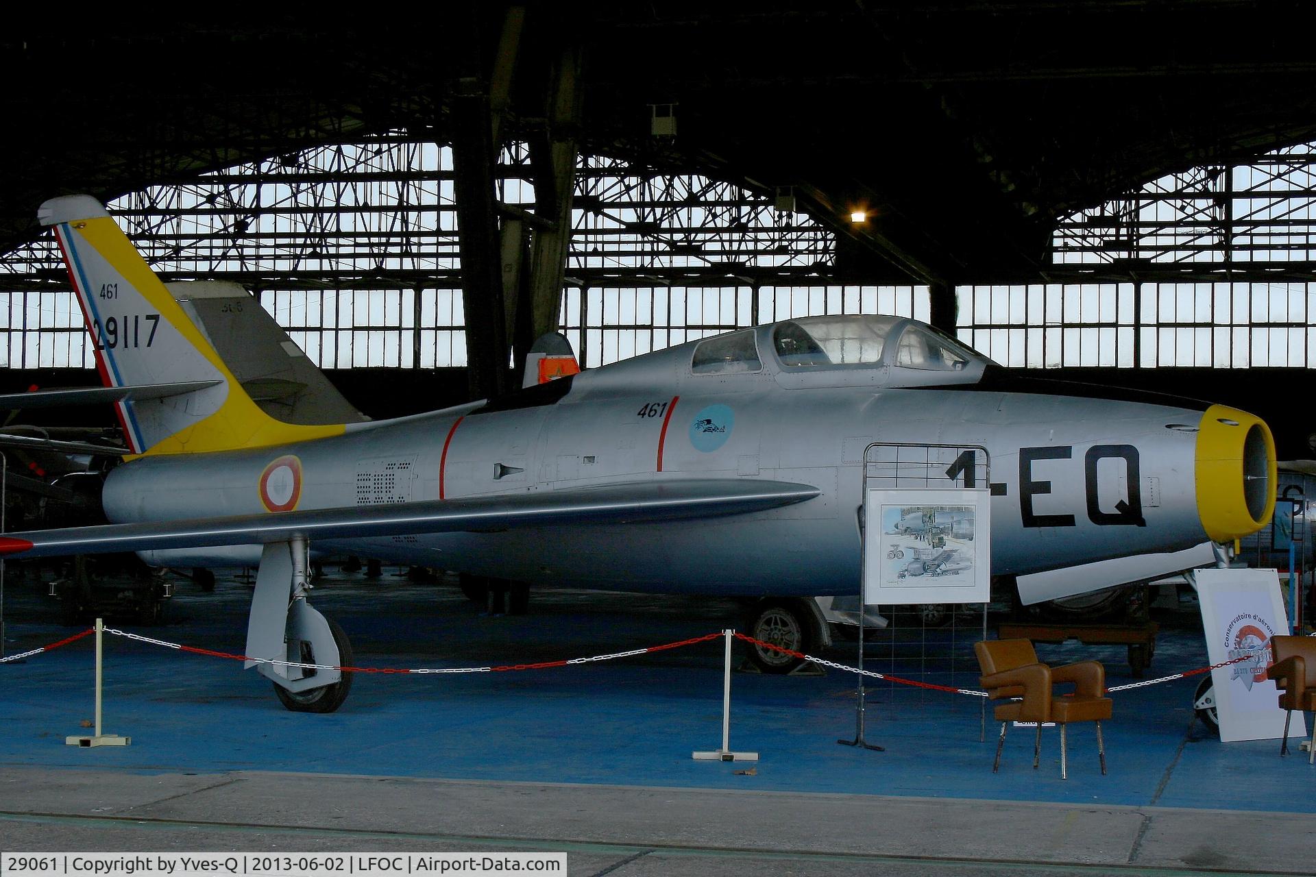 29061, 1950 General Motors F-84F Thunderstreak C/N 29061, Republic F-84F Thunderstreak, Canopée Museum Châteaudun Air Base 279 (LFOC) open day 2013