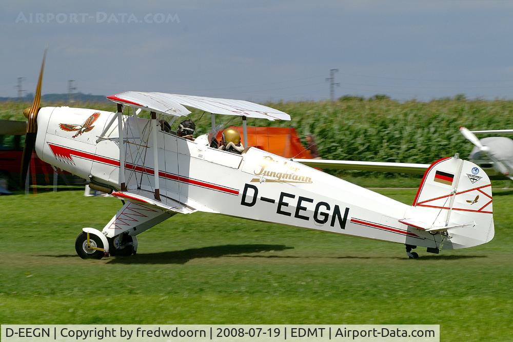 D-EEGN, CASA 1-131E Jungmann C/N 001, Tannkosh 2008