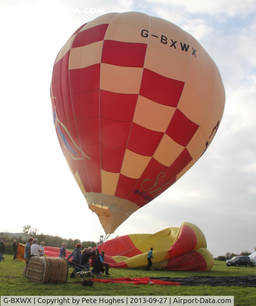 G-BXWX, 1998 Sky Balloons Ltd SKY 25-16 C/N 082, G-BXWX Sky 25-16  at the 2013 Irish Hot Air Balloon Championships near Drumshanbo