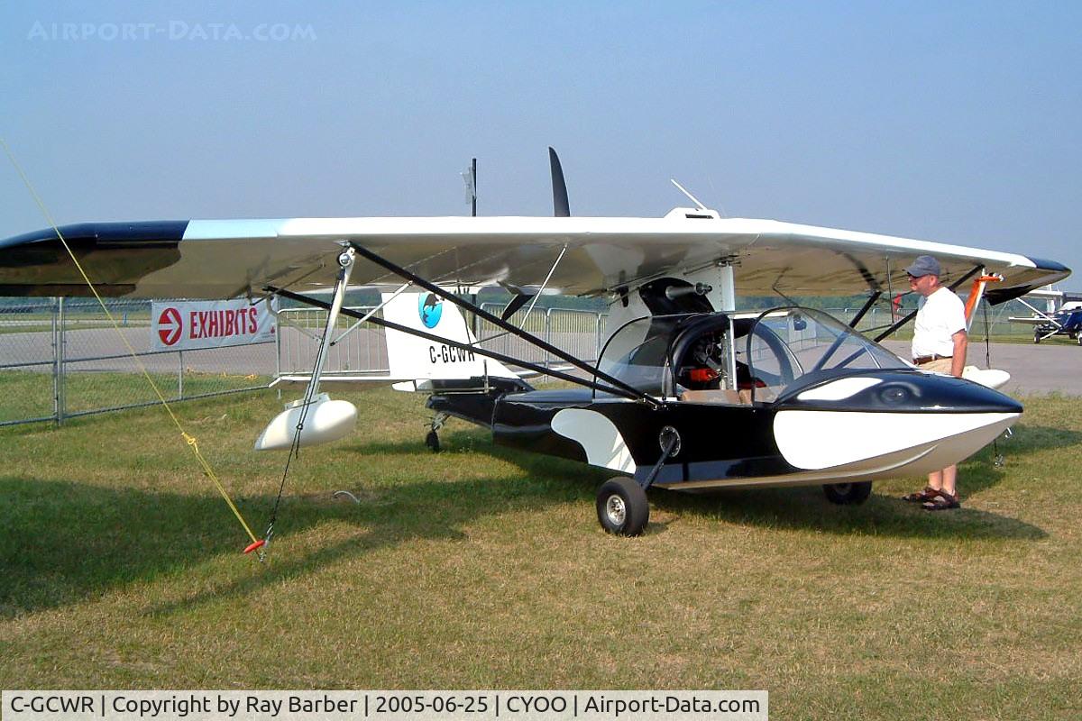 C-GCWR, 2002 Progressive Aerodyne NWSA SeaRey C/N DK173, Progressive Aerodyne SeaRey [1DK-173] Oshawa~C 25/06/2005. This crashed and the pilot was killed whilst displaying here on this day.