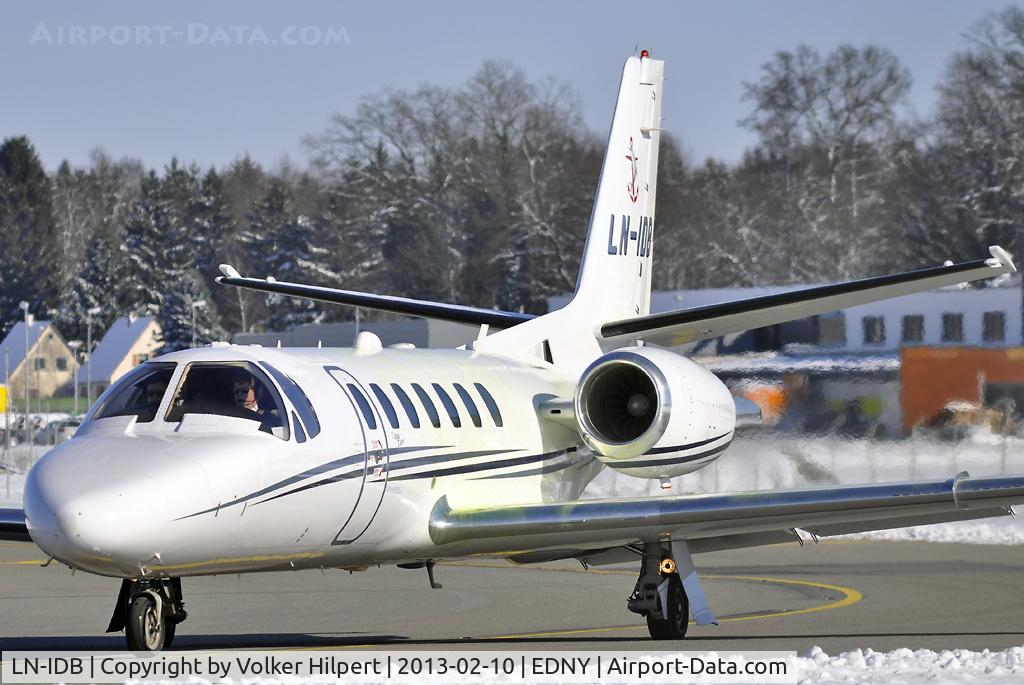 LN-IDB, 2003 Cessna 560 Citation Encore C/N 560-0637, at fdh