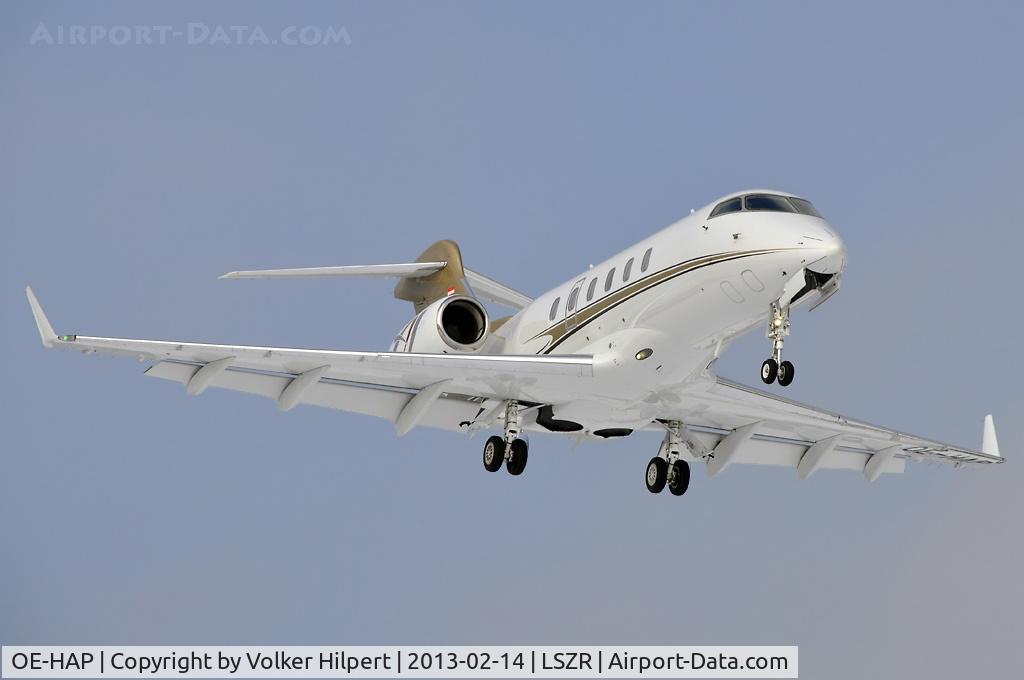 OE-HAP, 2008 Bombardier Challenger 300 (BD-100-1A10) C/N 20226, at ach
