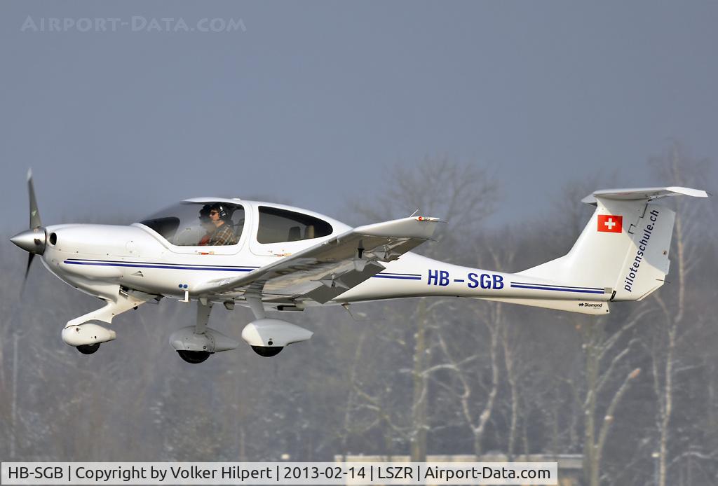 HB-SGB, 2010 Diamond DA-40D Diamond Star C/N D4.372, at ach