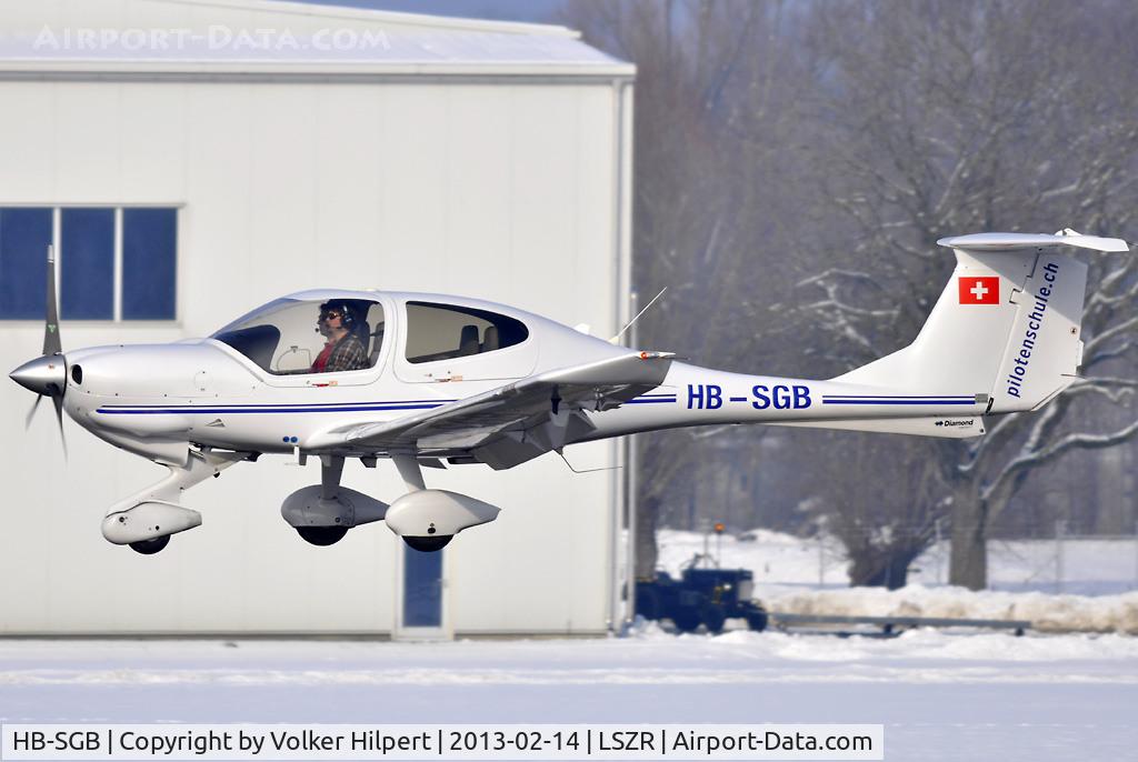 HB-SGB, 2010 Diamond DA-40D Diamond Star C/N D4.372, at ach