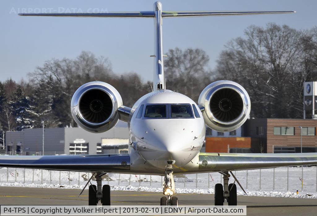 P4-TPS, 2008 Gulfstream Aerospace GV-SP (G550) C/N 5193, at fdh