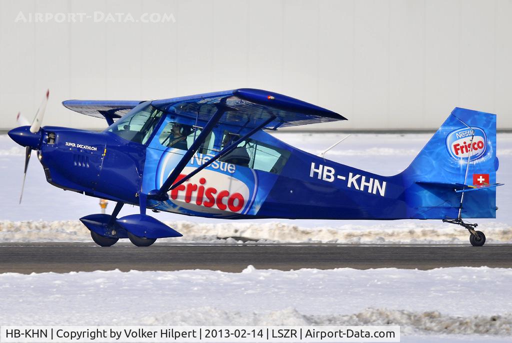 HB-KHN, 2007 Bellanca 8KCAB Super Decathlon C/N 1047-2007, at ach