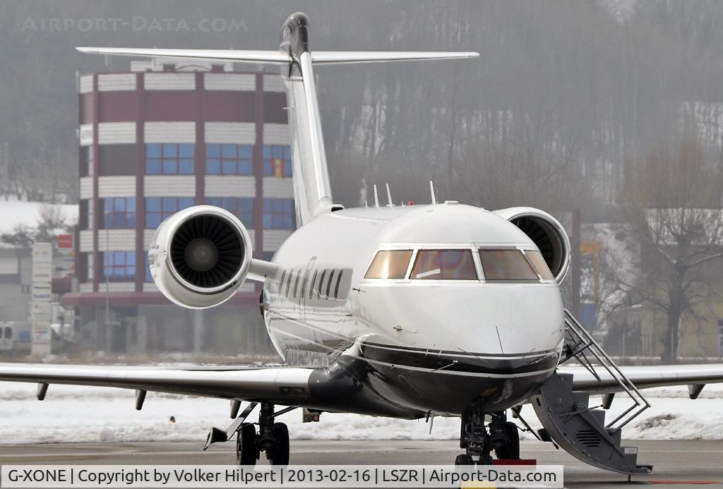 G-XONE, 1999 Bombardier Challenger 604 (CL-600-2B16) C/N 5426, at ach