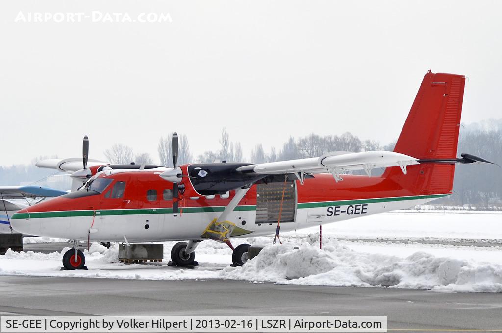 SE-GEE, 1973 De Havilland Canada DHC-6-300 Twin Otter C/N 364, at ach