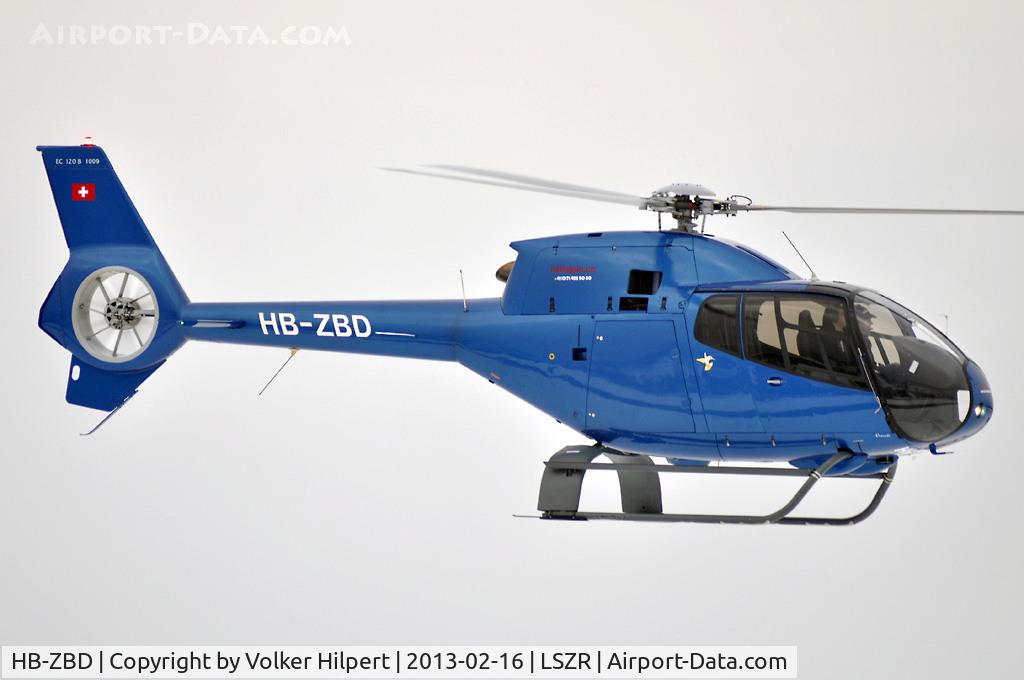 HB-ZBD, 1998 Eurocopter EC-120B Colibri C/N 1009, at ach
