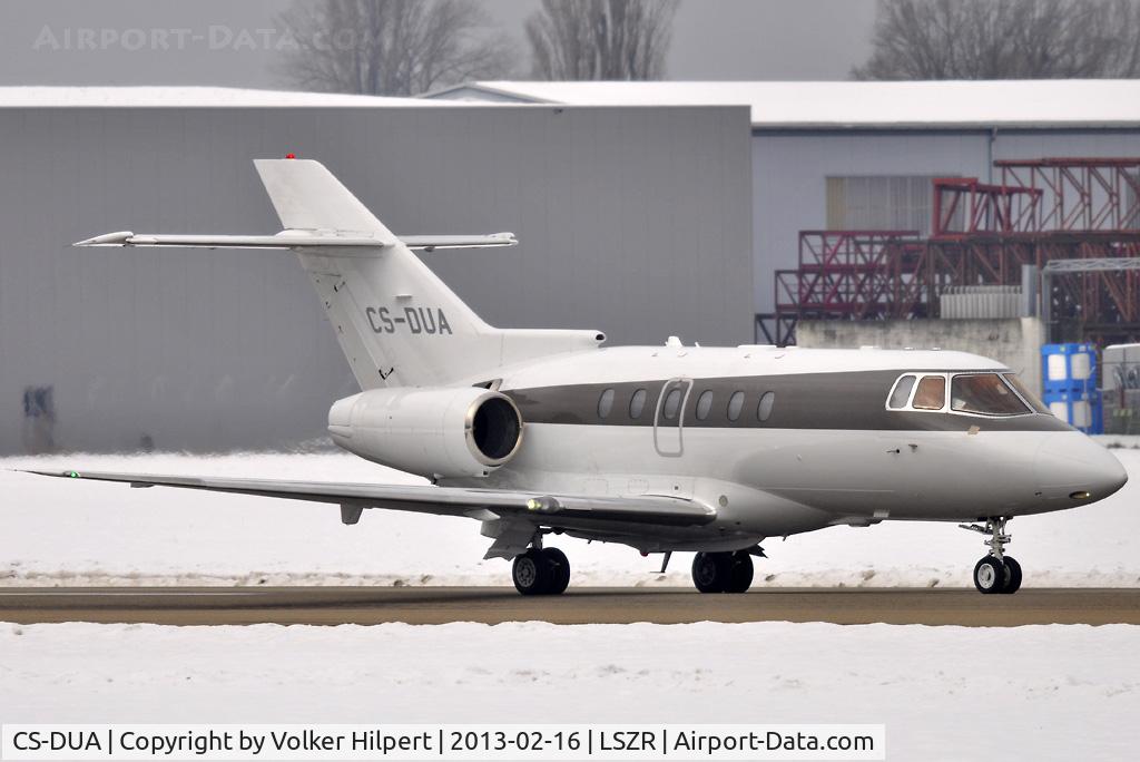 CS-DUA, 2008 Hawker Beechcraft 750 C/N HB-4, at ach