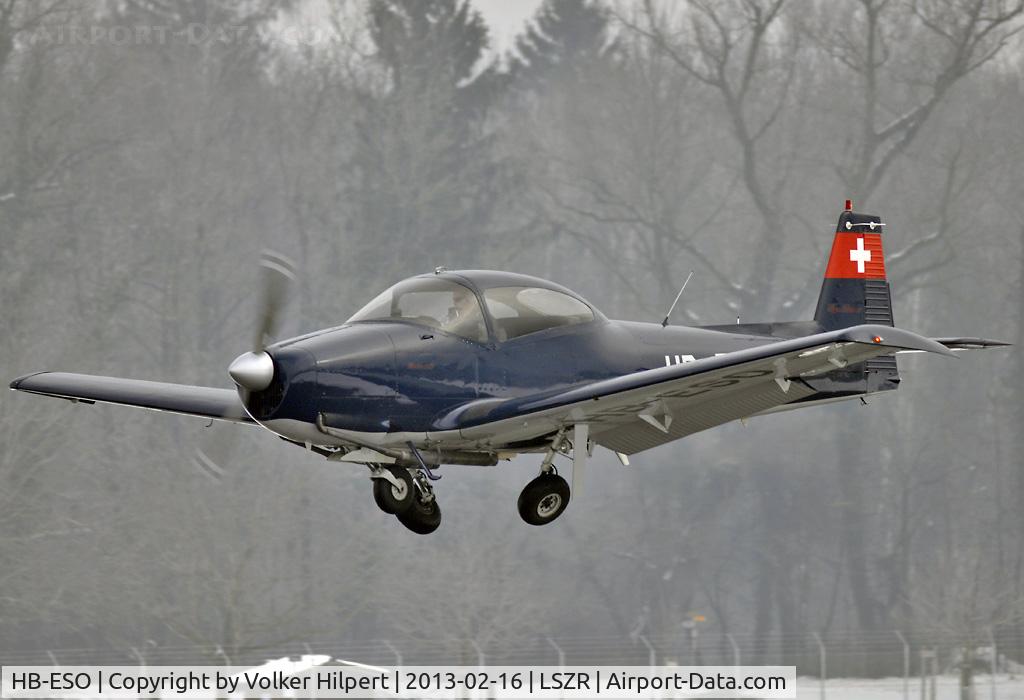 HB-ESO, 1948 Ryan Navion A C/N NAV-4-1361, at ach