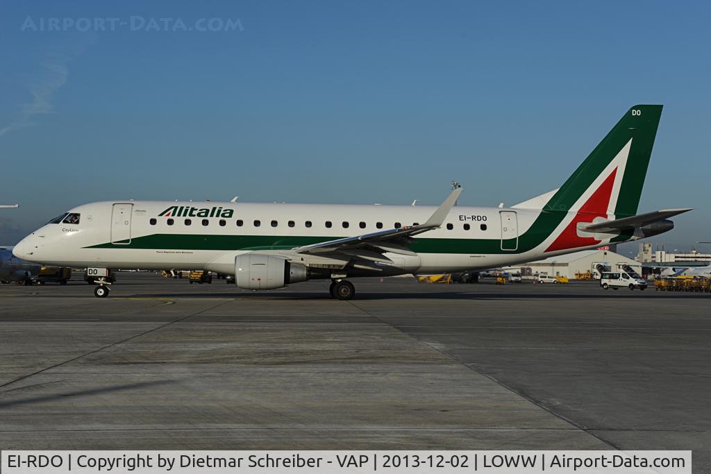 EI-RDO, 2012 Embraer 175LR (ERJ-170-200LR) C/N 17000348, Alitalia Embraer 175