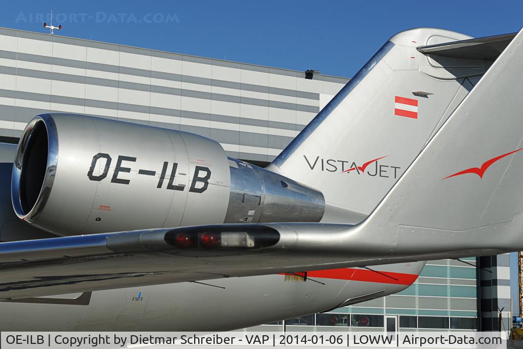 OE-ILB, 2010 Bombardier Challenger 850 (CL-600-2B19) C/N 8107, Vistajet Regionaljet