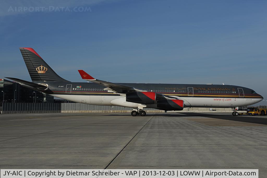 JY-AIC, 1993 Airbus A340-212 C/N 14, Royal Jordanian Airbus 340-200