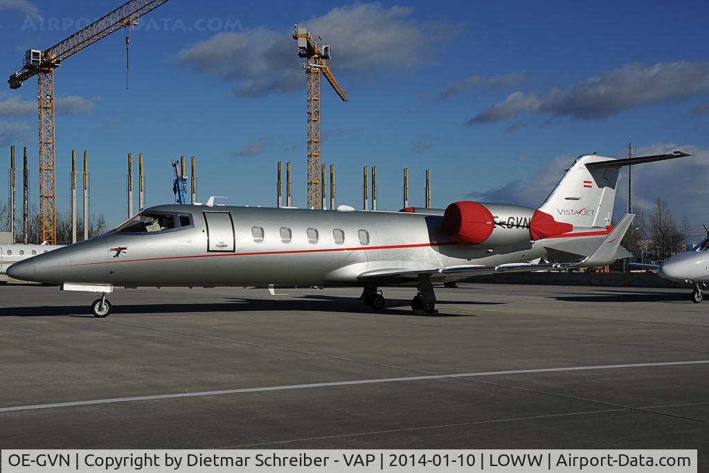OE-GVN, 2011 Learjet 60XR C/N 60-406, Vistajet Learjet 60