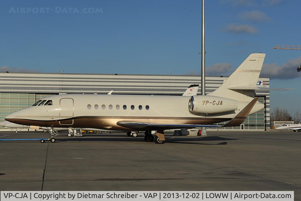 VP-CJA, 1995 Dassault Falcon 2000 C/N 18, Falcon 2000