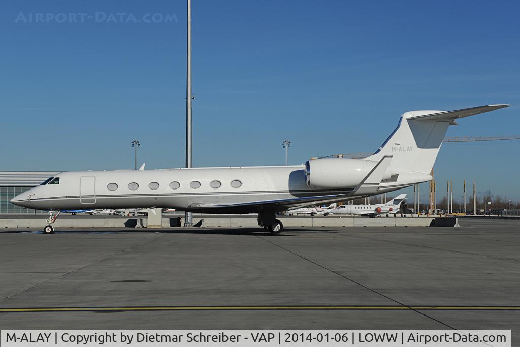 M-ALAY, 2012 Gulfstream Aerospace GV-SP (G550) C/N 5391, Gulfstream 550