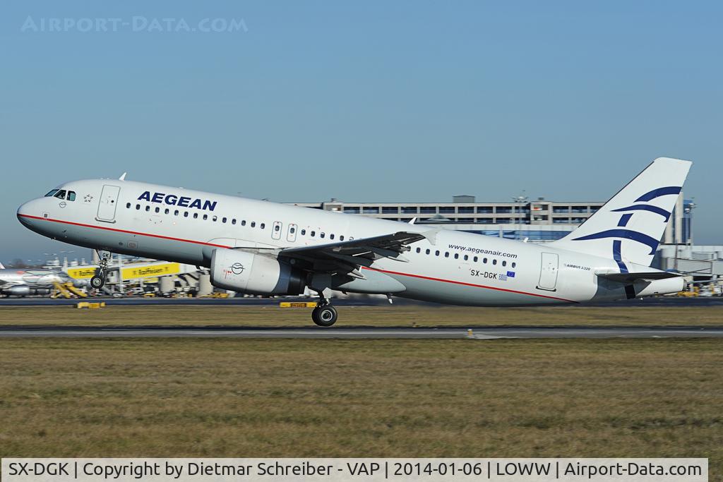 SX-DGK, 2009 Airbus A320-232 C/N 3748, Aegean Airbus 320