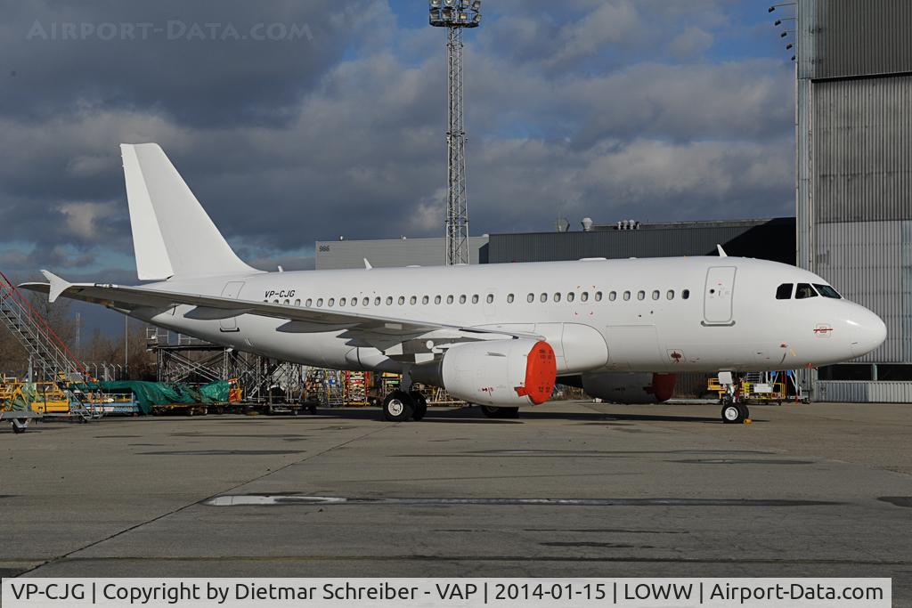 VP-CJG, 2010 Airbus ACJ319 (A319-115/CJ) C/N 4353, Airbus A319