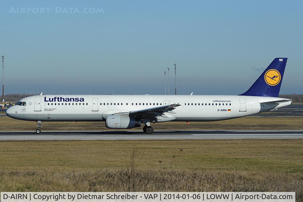 D-AIRN, 1995 Airbus A321-131 C/N 0560, Lufthansa Airbus 321
