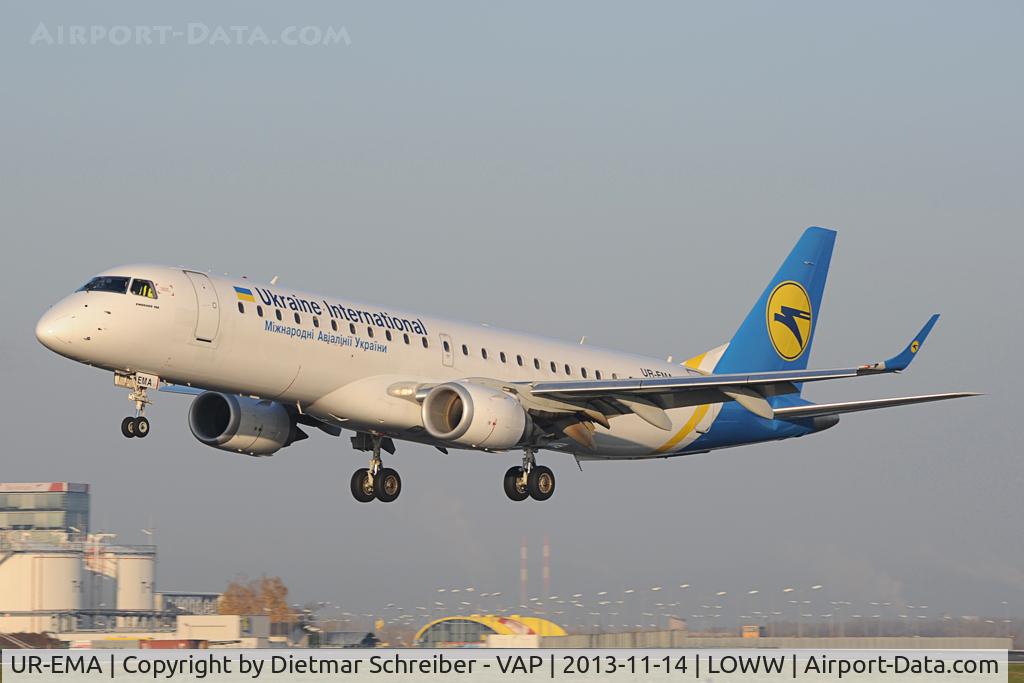 UR-EMA, 2011 Embraer 190LR (ERJ-190-100LR) C/N 19000494, Ukraine International Embraer 190