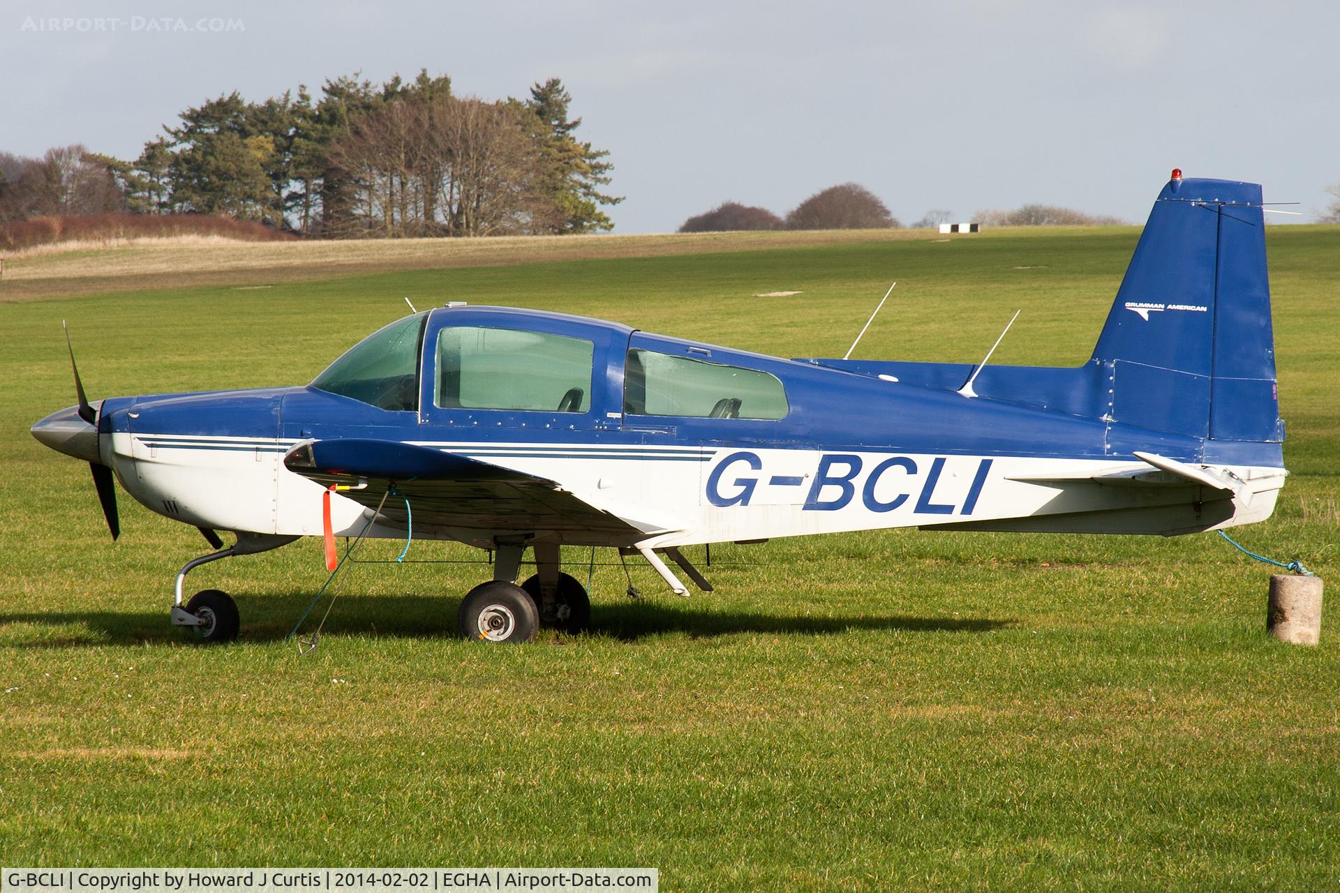 G-BCLI, 1974 Grumman American AA-5 Traveler C/N AA5-0643, Resident here.