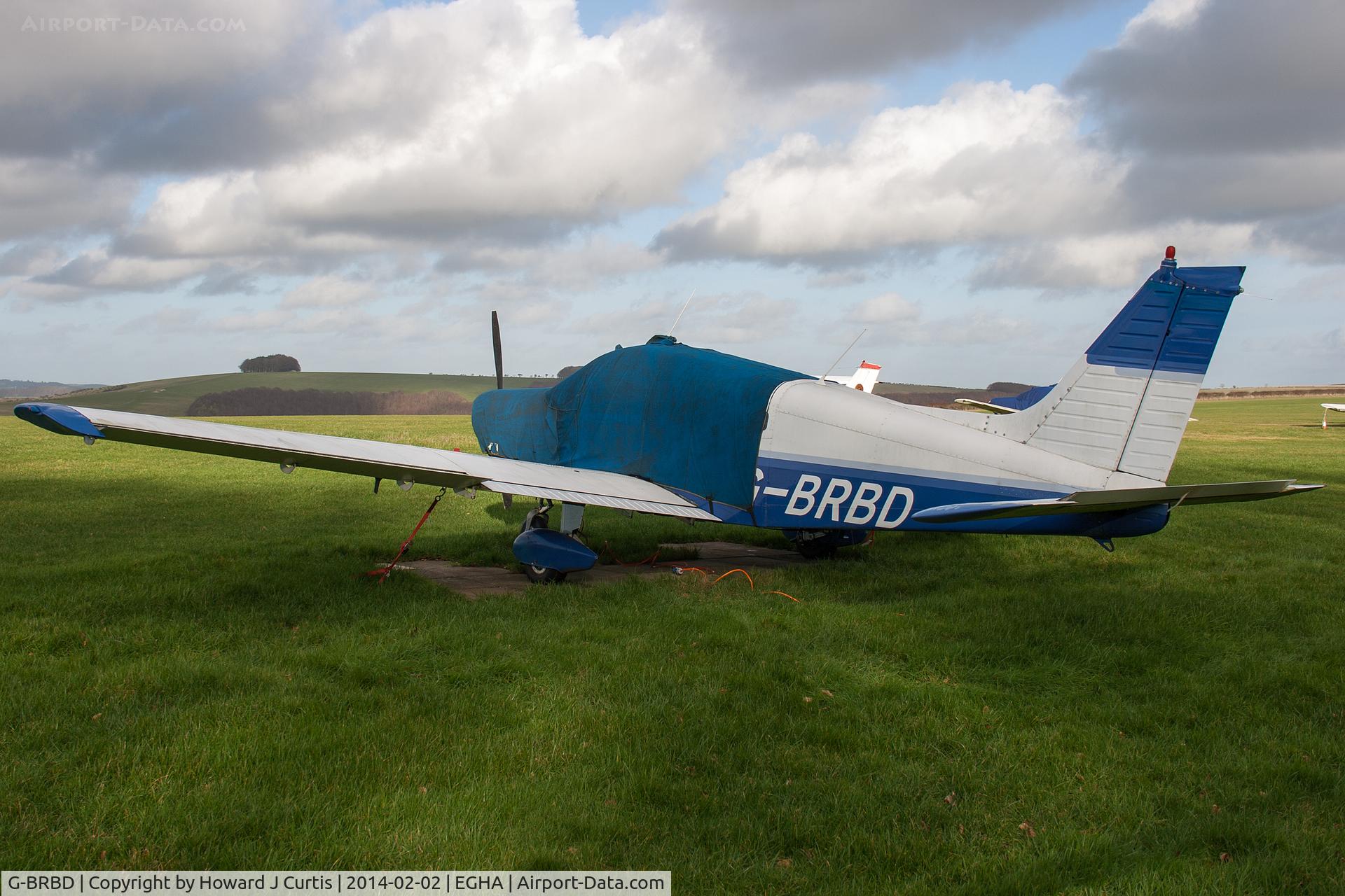 G-BRBD, 1974 Piper PA-28-151 Cherokee Warrior C/N 28-7415315, Resident here.