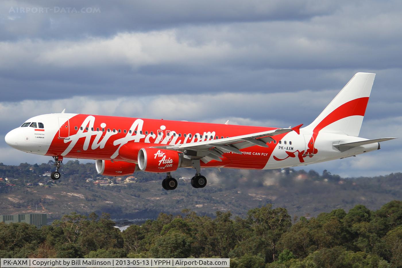 PK-AXM, 2010 Airbus A320-216 C/N 4462, FINALS TO 03
