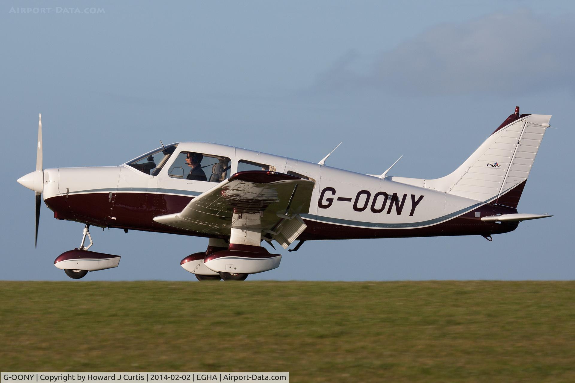 G-OONY, 1983 Piper PA-28-161 Cherokee Warrior II C/N 28-8316015, A resident here.
