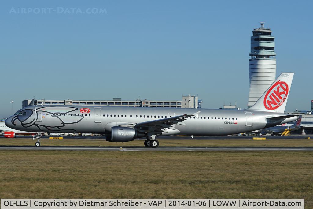 OE-LES, 2008 Airbus A321-211 C/N 3504, Niki Airbus 321