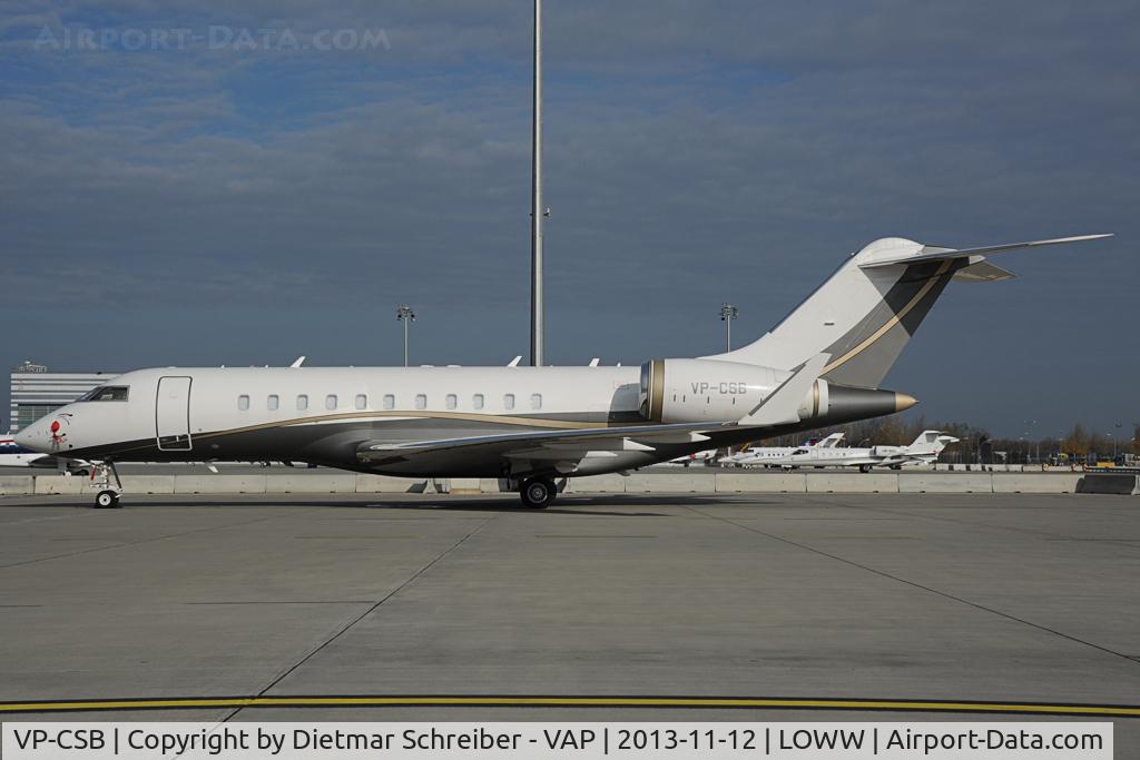 VP-CSB, 2007 Bombardier BD-700-1A11 Global 5000 C/N 9263, Globalexpress 5000