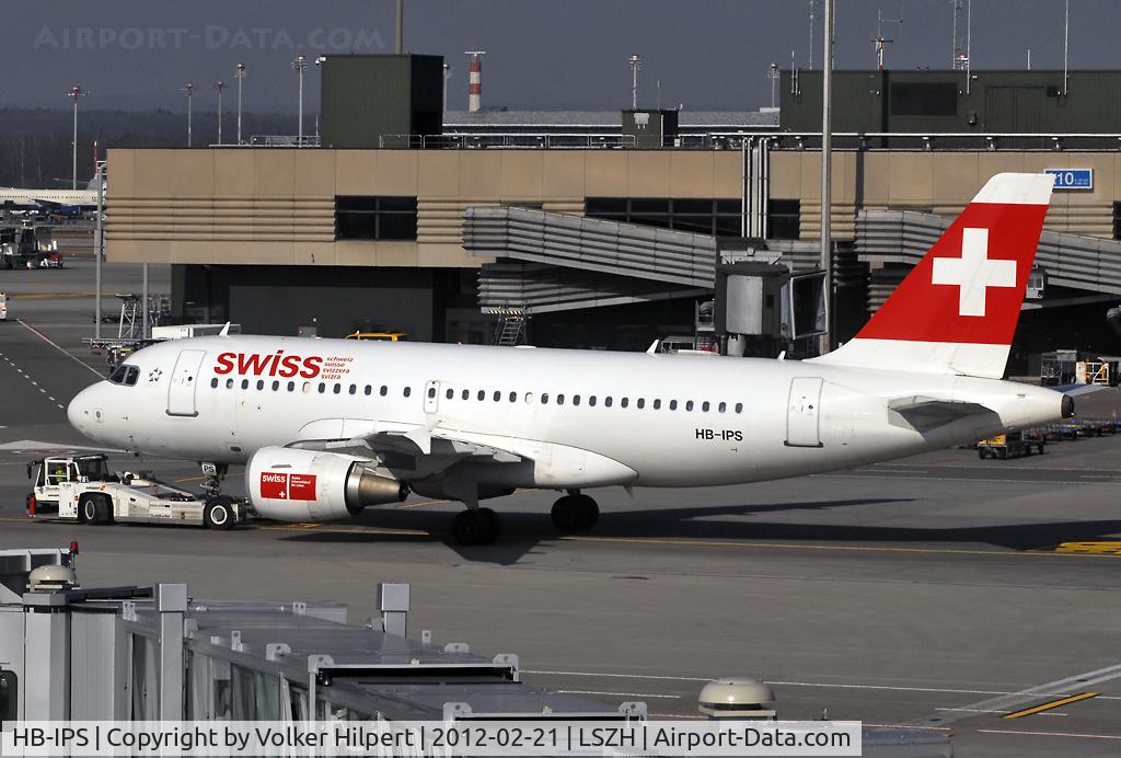HB-IPS, 1997 Airbus A319-112 C/N 734, t zurich