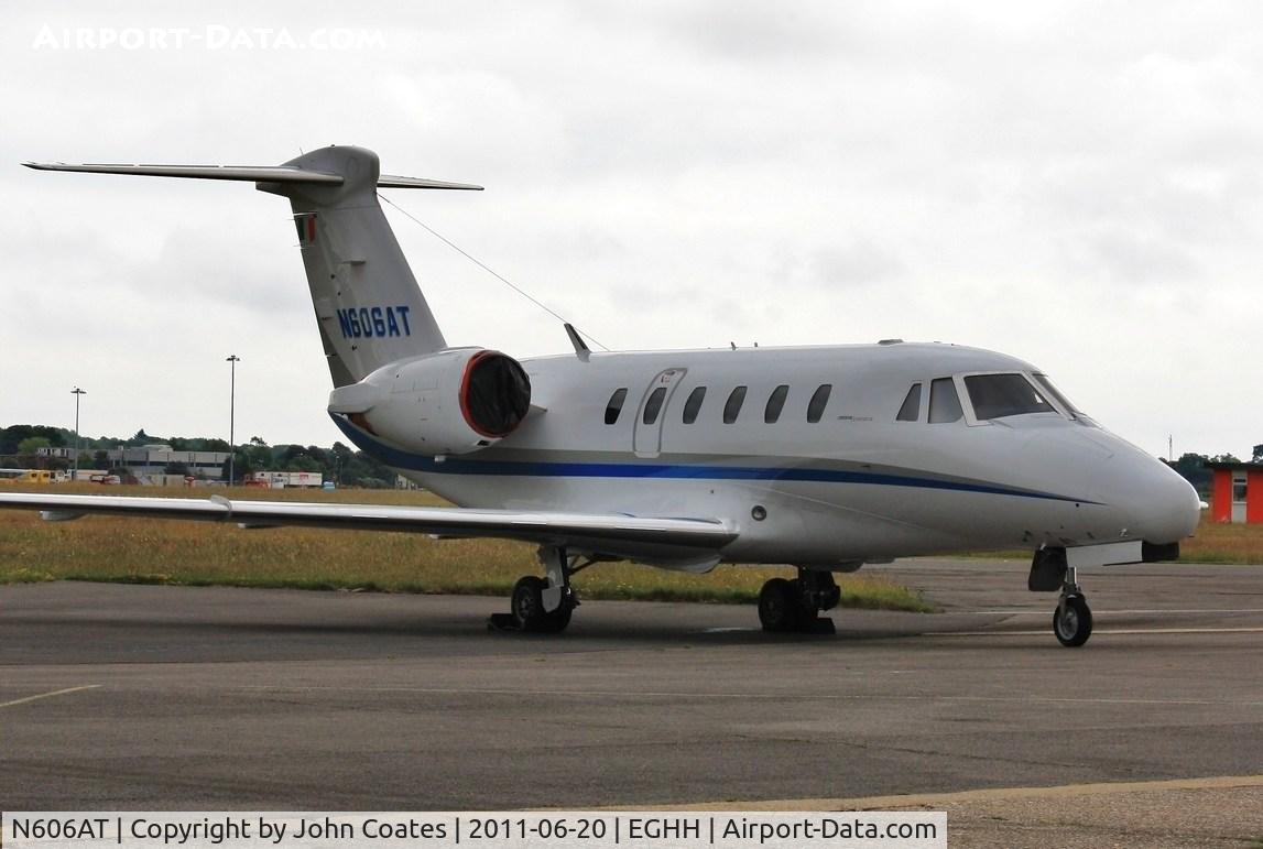 N606AT, 1993 Cessna 650 C/N 650-0225, Parked at Citation Centre
