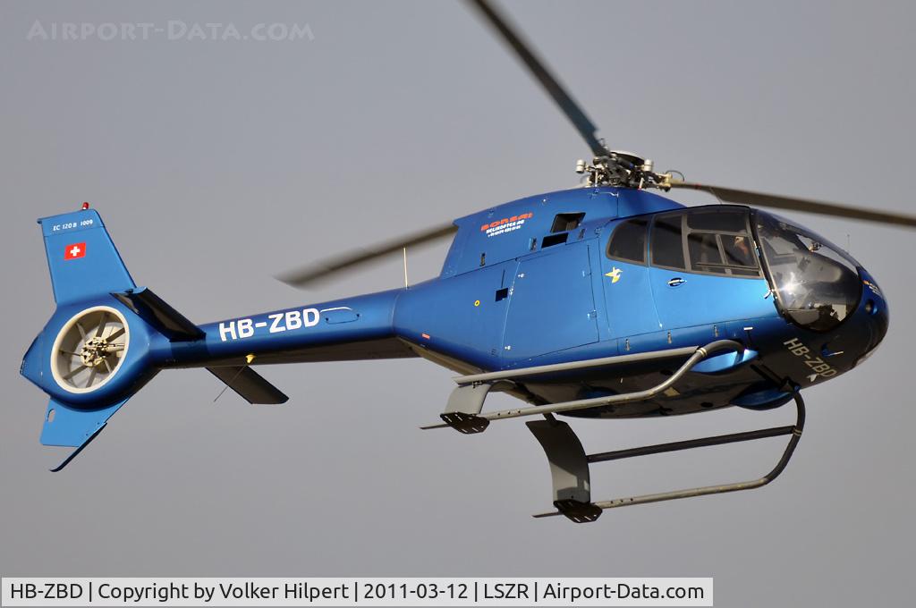 HB-ZBD, 1998 Eurocopter EC-120B Colibri C/N 1009, at ach