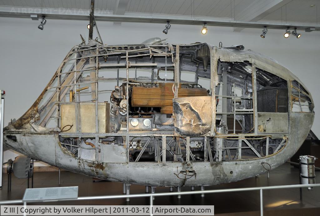 Z III, 1912 Zeppelin LZ 12 C/N LZ-12, at Zeppelin museum