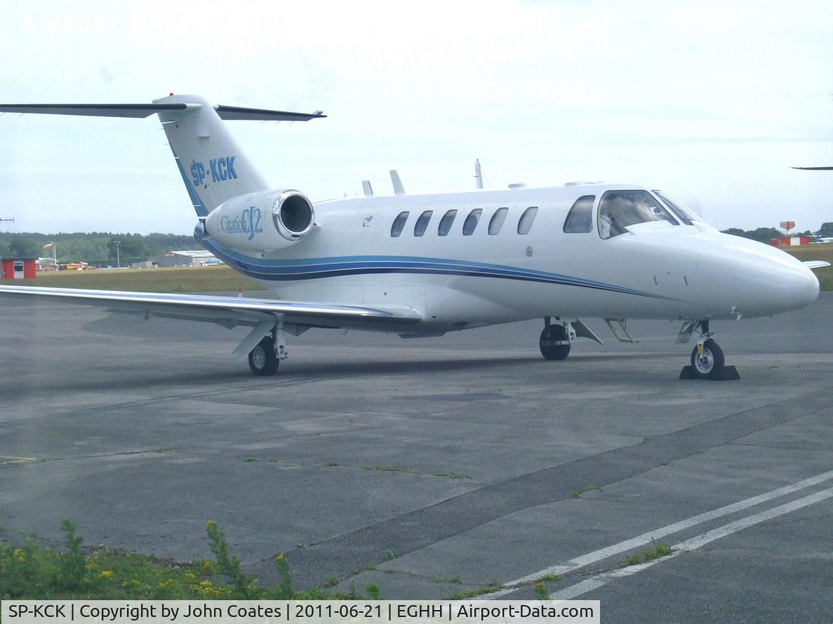 SP-KCK, 2003 Cessna 525A CitationJet CJ2 C/N 525A-0158, Parked at Citation Centre