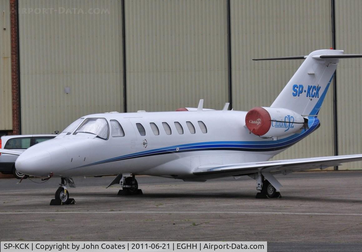 SP-KCK, 2003 Cessna 525A CitationJet CJ2 C/N 525A-0158, At Citation Centre