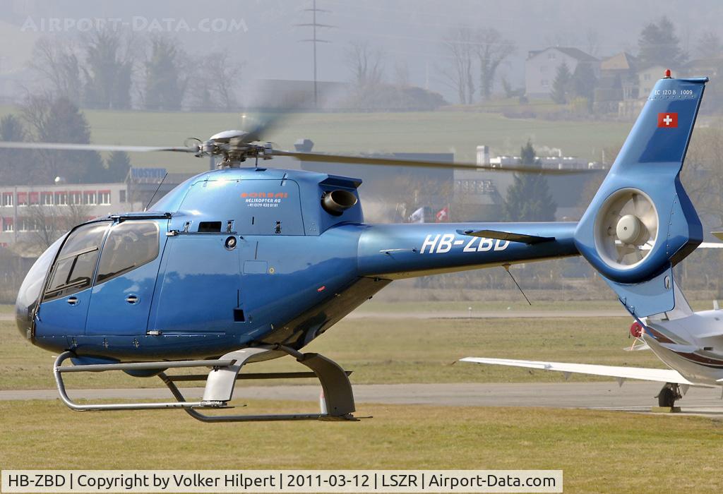 HB-ZBD, 1998 Eurocopter EC-120B Colibri C/N 1009, at ach