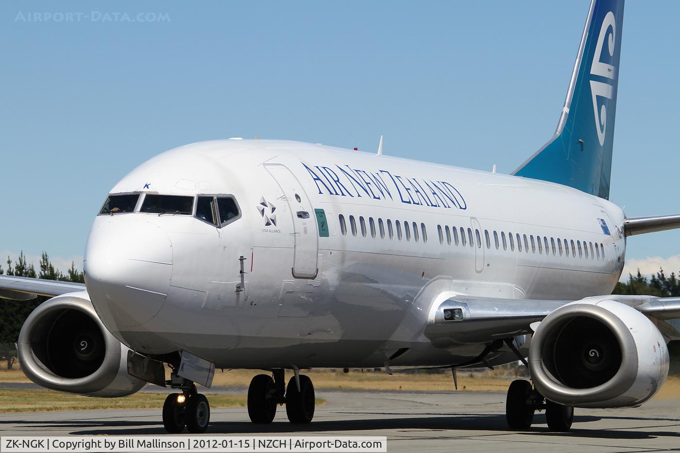 ZK-NGK, 1995 Boeing 737-3K2 C/N 26318, TAXI FROM 29
