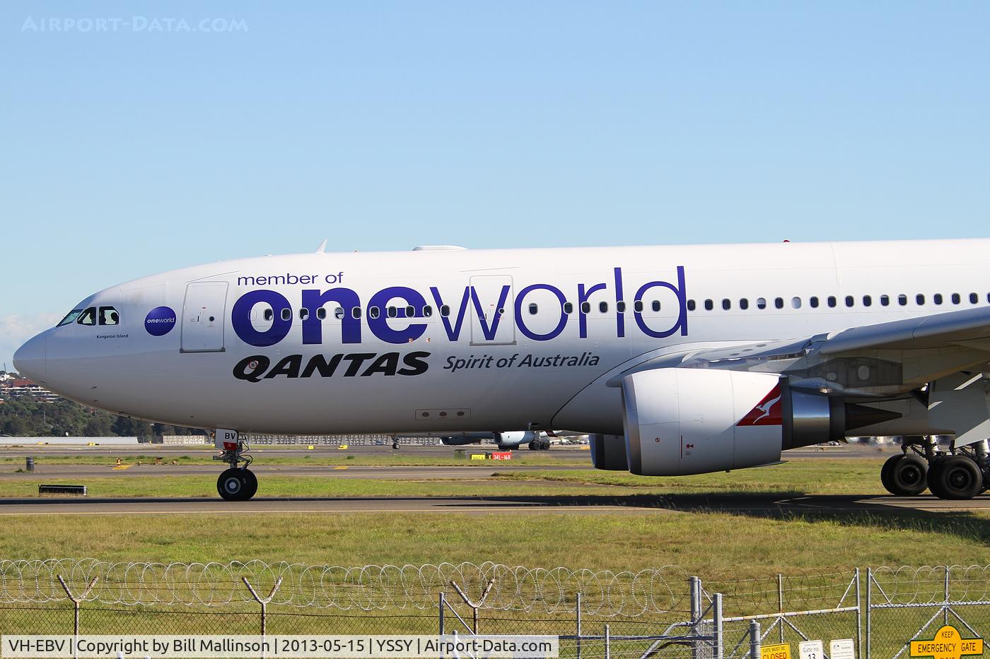 VH-EBV, 2012 Airbus A330-202 C/N 1365, ONE WORLD LIVERY