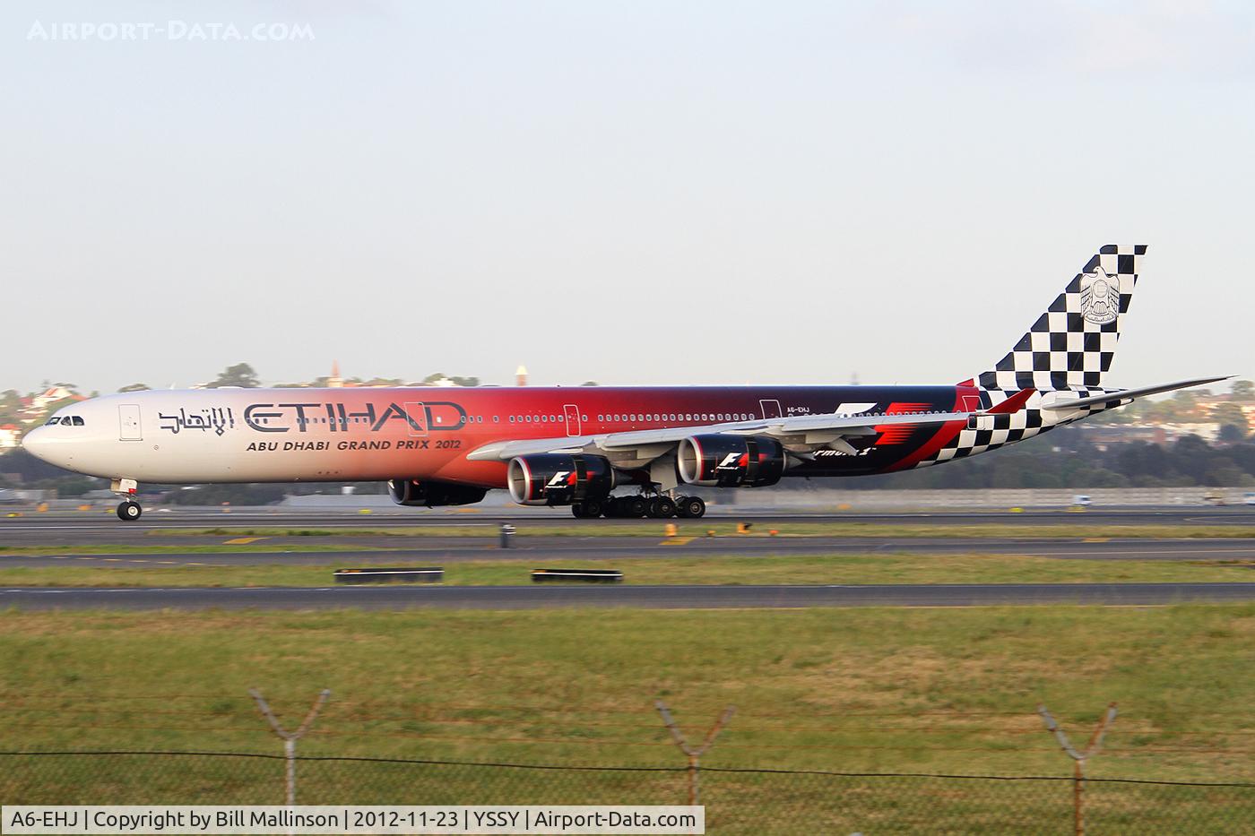 A6-EHJ, 2008 Airbus A340-642X C/N 933, GRAND PRIX C/S