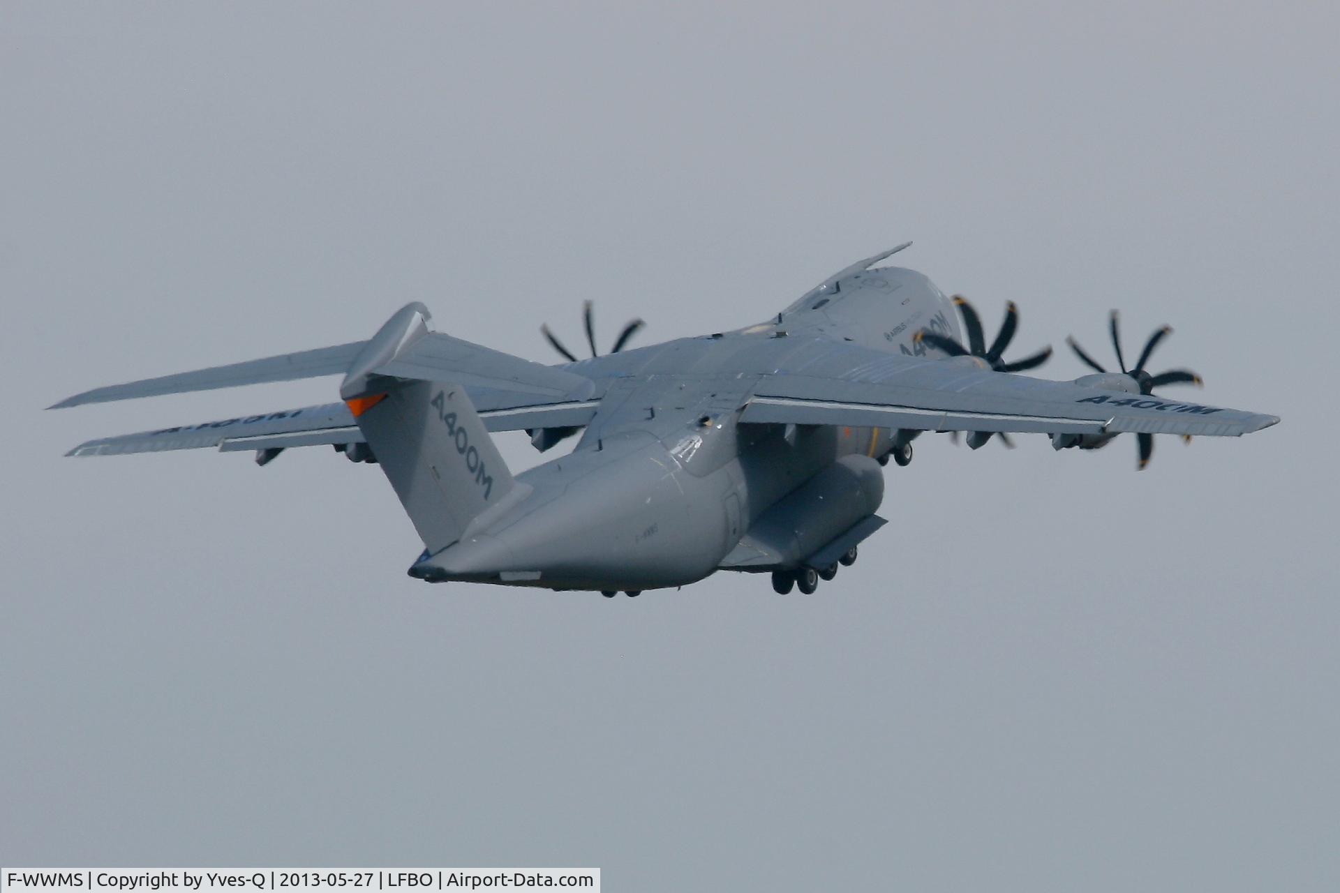 F-WWMS, 2010 Airbus A400M Atlas C/N 003, Airbus Military A-400M Atlas, Take off Rwy 14R, Toulouse Blagnac Airport (LFBO-TLS)