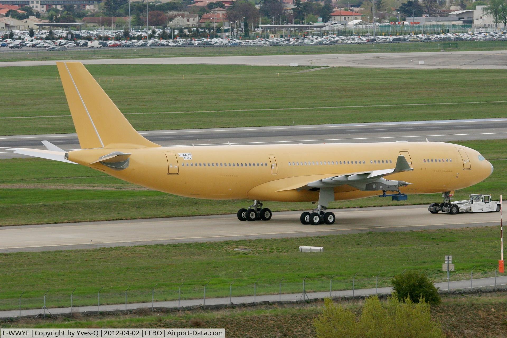 F-WWYF, 2012 Airbus KC3 Voyager (A330-243MRTT) C/N 1312, Airbus A330-243 MRTT for Royal Air Force (ZZ334),Toulouse Blagnac Airport (LFBO-TLS)