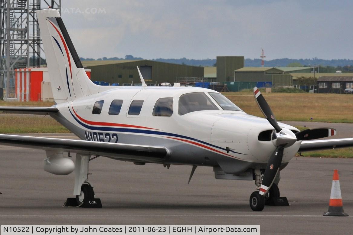 N10522, 2006 Piper PA-46-350P Malibu Mirage C/N 4636398, At Signatures